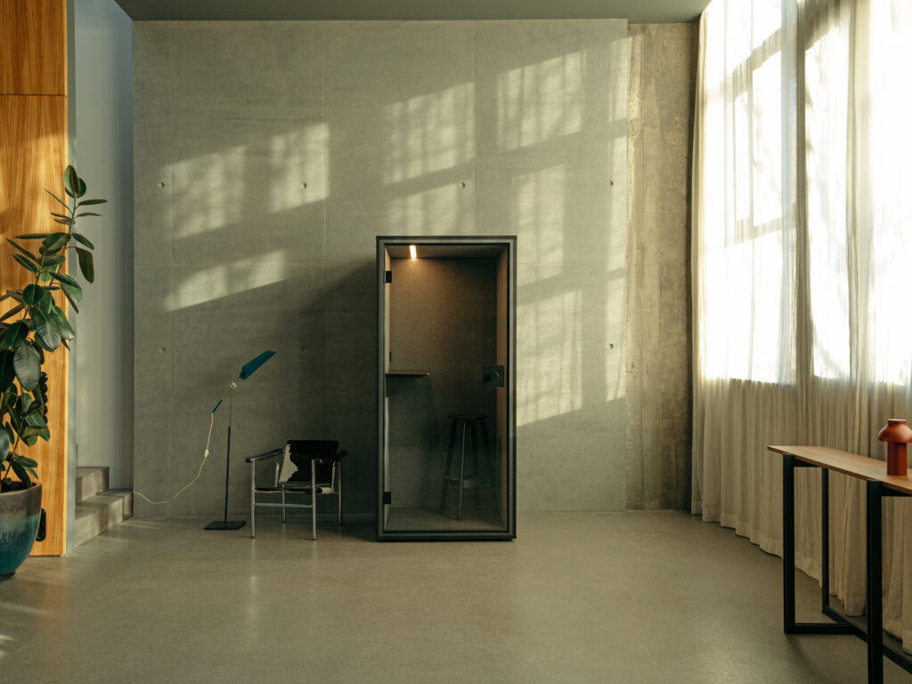 cabina acustica focus bianca