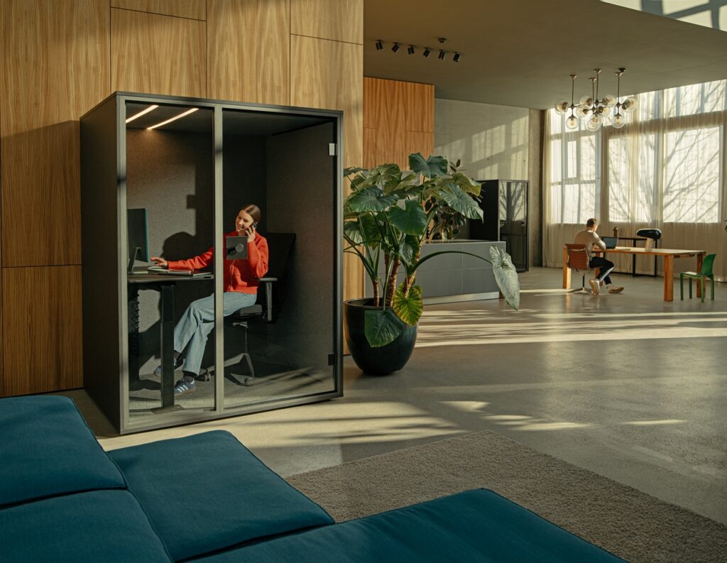 cabina work vetro nera