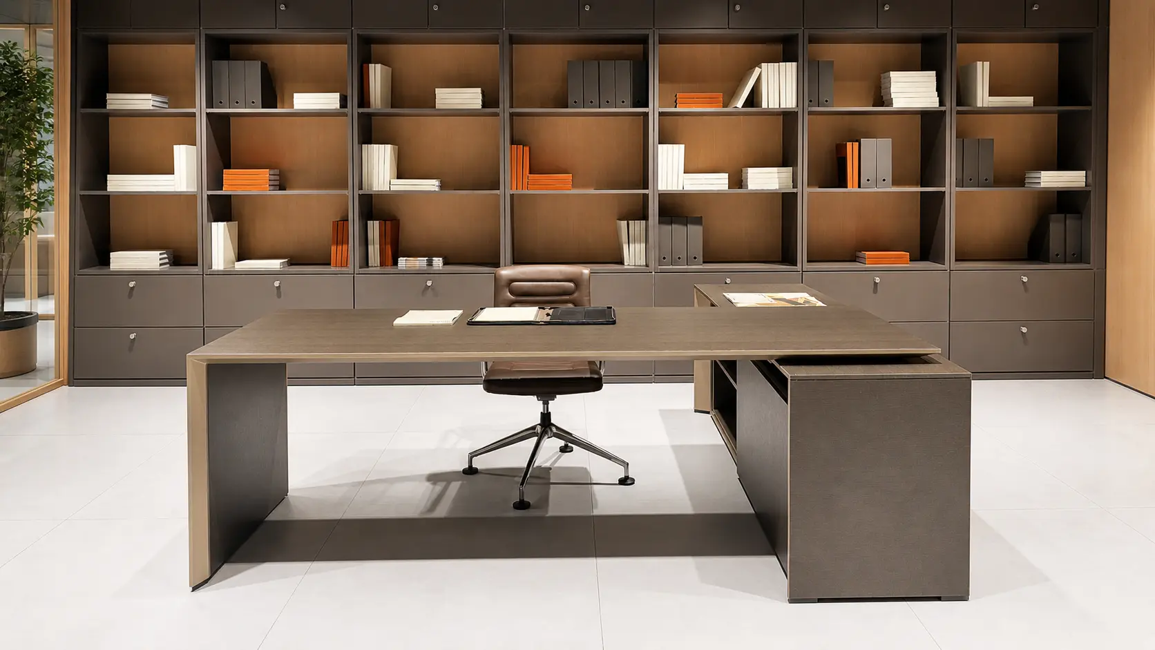 scrivania direzionale corner citterio csp